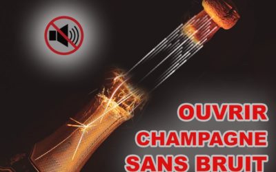 Comment ouvrir du champagne sans bruit ?